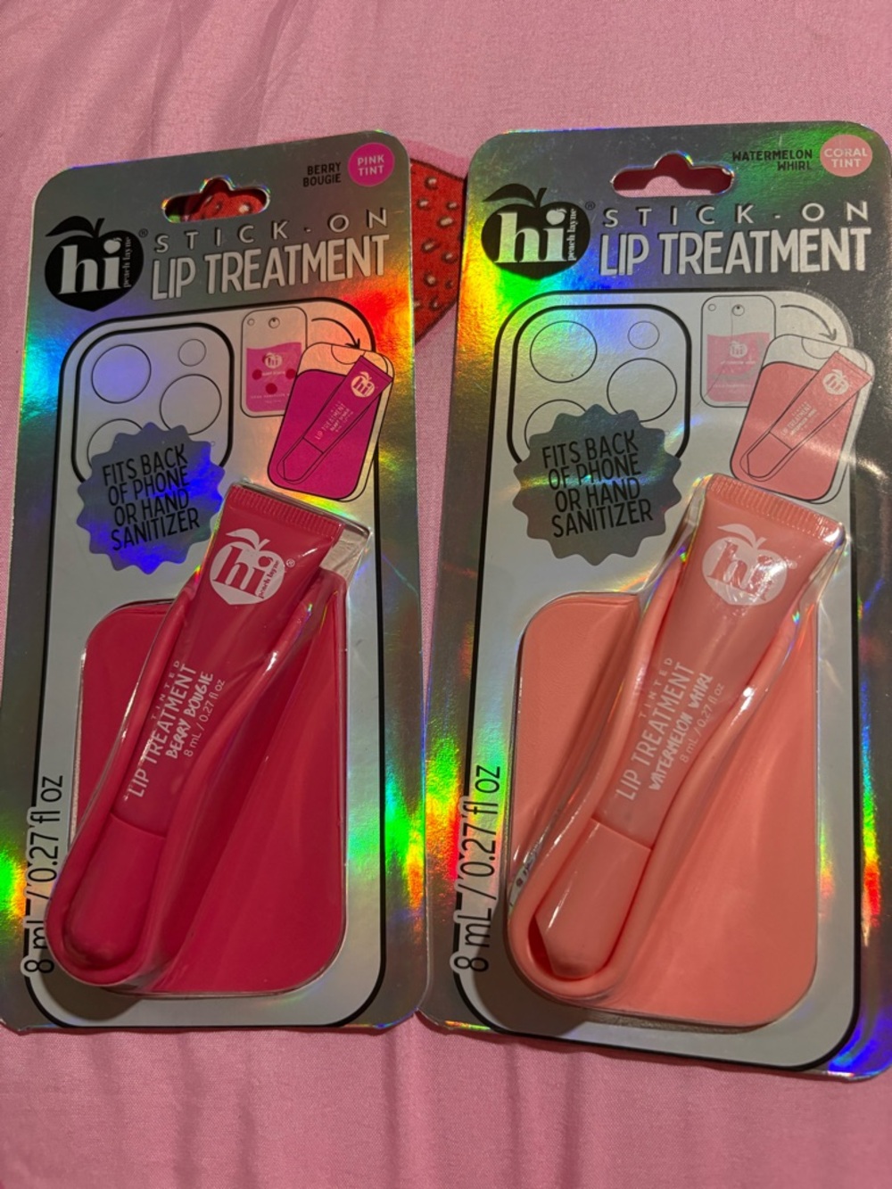 Stick-On Lip Treatment – Pink & Coral Tints